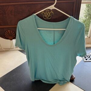 a new day Sky Blue Short Sleeve Tee